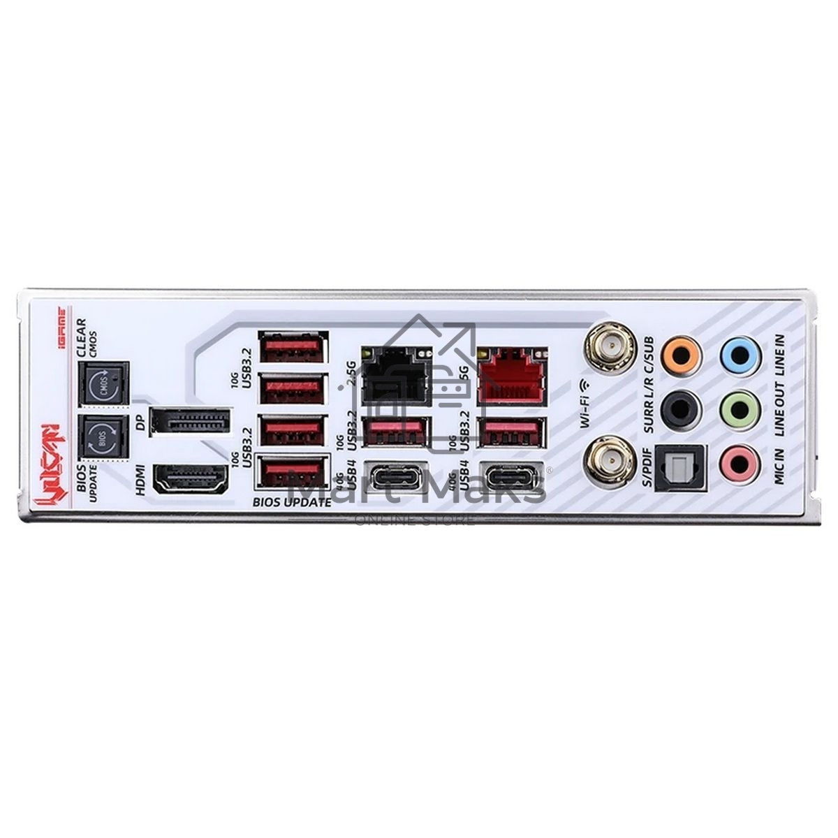 Материнская плата Colorful iGame Z890 VULCAN W V20, LGA 1851, Intel Z890, 4xDDR5, 5xM.2, 6xSATA, 2xPCIe 5.0 x16, 1xPCIe 4.0 x4, 1xHDMI, 1xDP, 1x 2.5Gb LAN, 1x 5Gb LAN, 6xUSB-A 3.2 Gen 2, 2xUSB-C 3.2 Gen 2, 1xUSB-C 3.2 Gen 2x2, 5x3.5 мм, 7.1, E-ATX