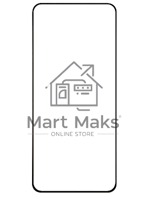 Защитное стекло для экрана Redline черный для Realme 12 4G 2.5D 1шт. (УТ000039355)