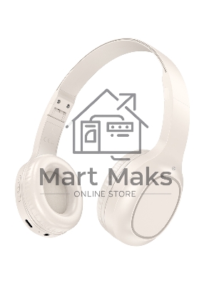 Наушники накладные HOCO (6942007601702) W46 Milky белый