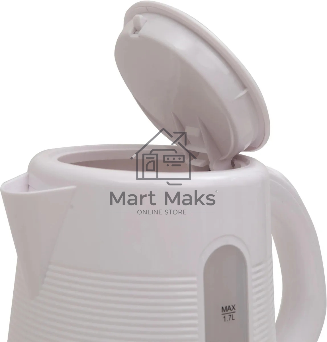 Чайник электрический Oasis making everywhere K-1PW 1,7 л, 2200 Вт, белый