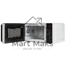 Микроволновая печь JVC JK-MW360S белый, 20 л, 700 Вт, переключатели - сенсор