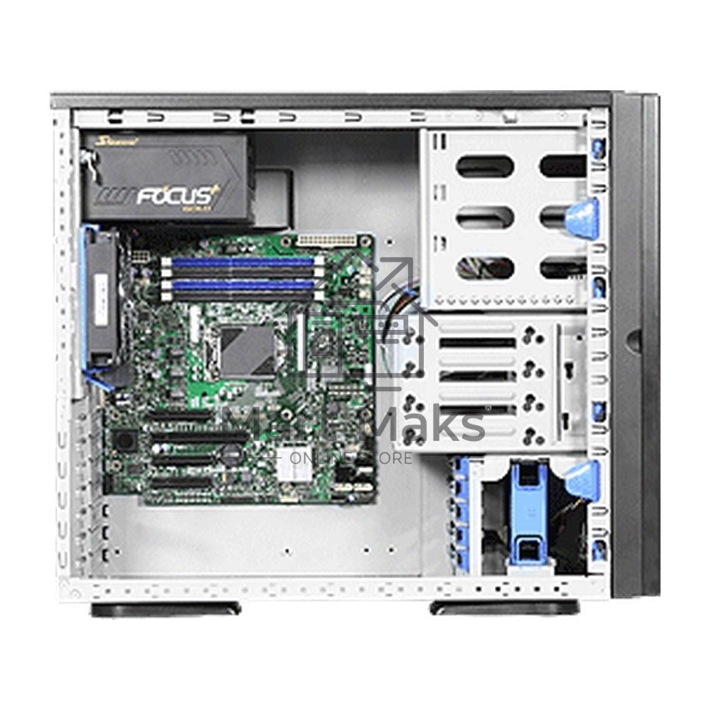 Компьютерный корпус Chenbro SR20966H04*14649 Chassis. w/o HDD Cage, USB3.0, Rackable,1x SR20966 Front Bezel, Silver/Black,1x 120mm Fan, PWM, T25, Two Ball Bearing, L650mm, 2600RPM with finger guard, Rear(AVC),1x 120mm Fan Holder, Blue,1x Metal Key Lock (o