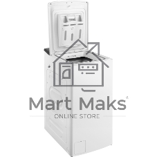 Стиральная машина Weissgauff WM 40165 T белая, загрузка вертикальная 6кг, 1000 об/мин., класс: A+++