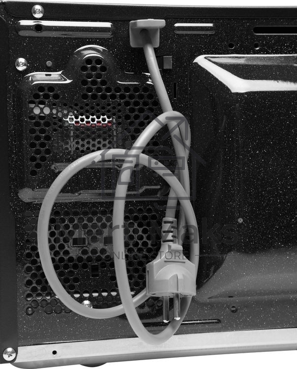 Микроволновая печь Samsung MS23T5018AK/BW черный, 23 л, 800 Вт, переключатели - сенсор