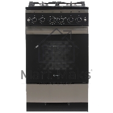 Плита газовая Gefest 5500-02 0069 серебристый/черный, конфорок 4 шт, духовка 52 л, 50 см x 85 см x 58.5 см