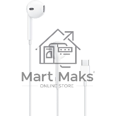 Проводные наушники Apple EarPods белый, вкладыши, (USB-C), встроенный микрофон