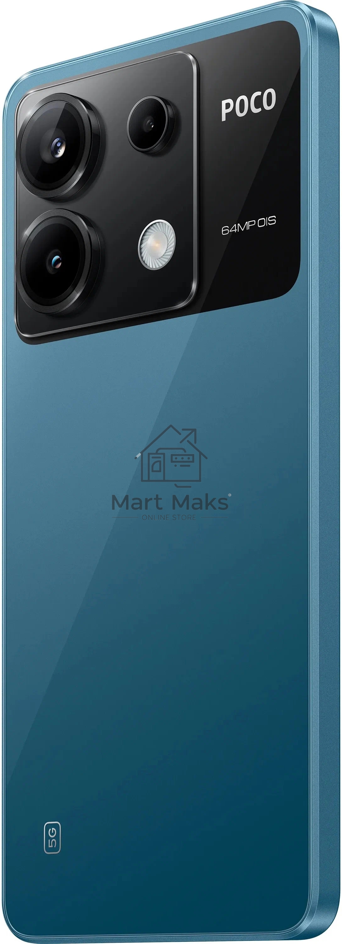 Смартфон POCO X6 5G, 12/256Gb, синий