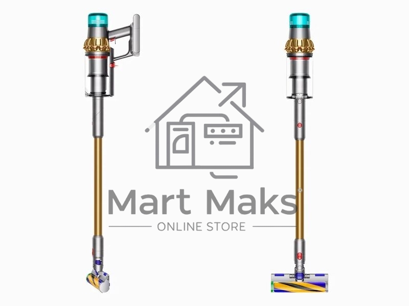 Пылесос вертикальный/ручной Dyson SV47 V15 DT золотистый, питание от аккумулятора, 240 Вт, уборка сухая, пылесборник 0.77 л, работа от АКБ max 60 мин