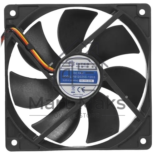 Вентилятор для корпуса 5bites для корпуса FB12025S-12H3 120X25 / SLEEVE / 1800RPM / 3P