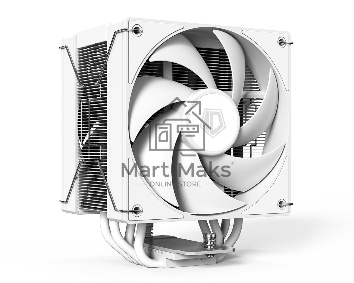 Кулер для процессора ID-COOLING FROZN A410 DW белый 120мм алюминий+медь 2000rpm 30db 4-pin 220W 152мм
