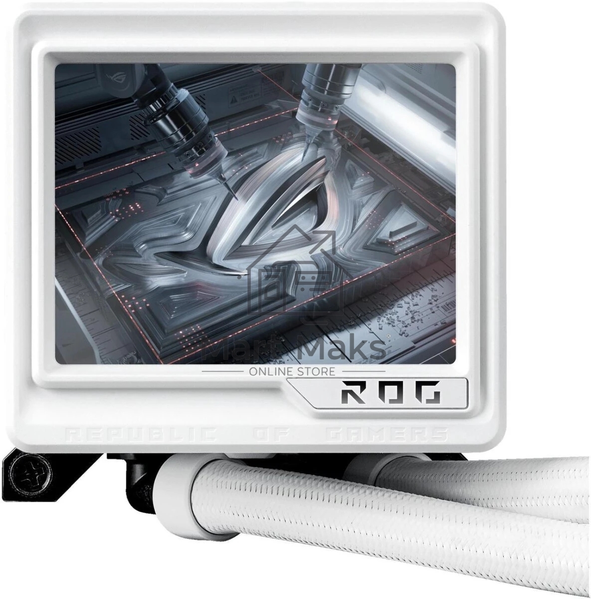 Жидкостная система охлаждения ASUS ROG RYUJIN III 360 ARGB EXTREME WHT 90RC0132-M0EAY0 белый 120мм алюминий+медь 2800rpm 36db 4-pin 305W