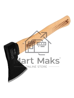 Топор Denzel 600 г, кованый, буковое топорище