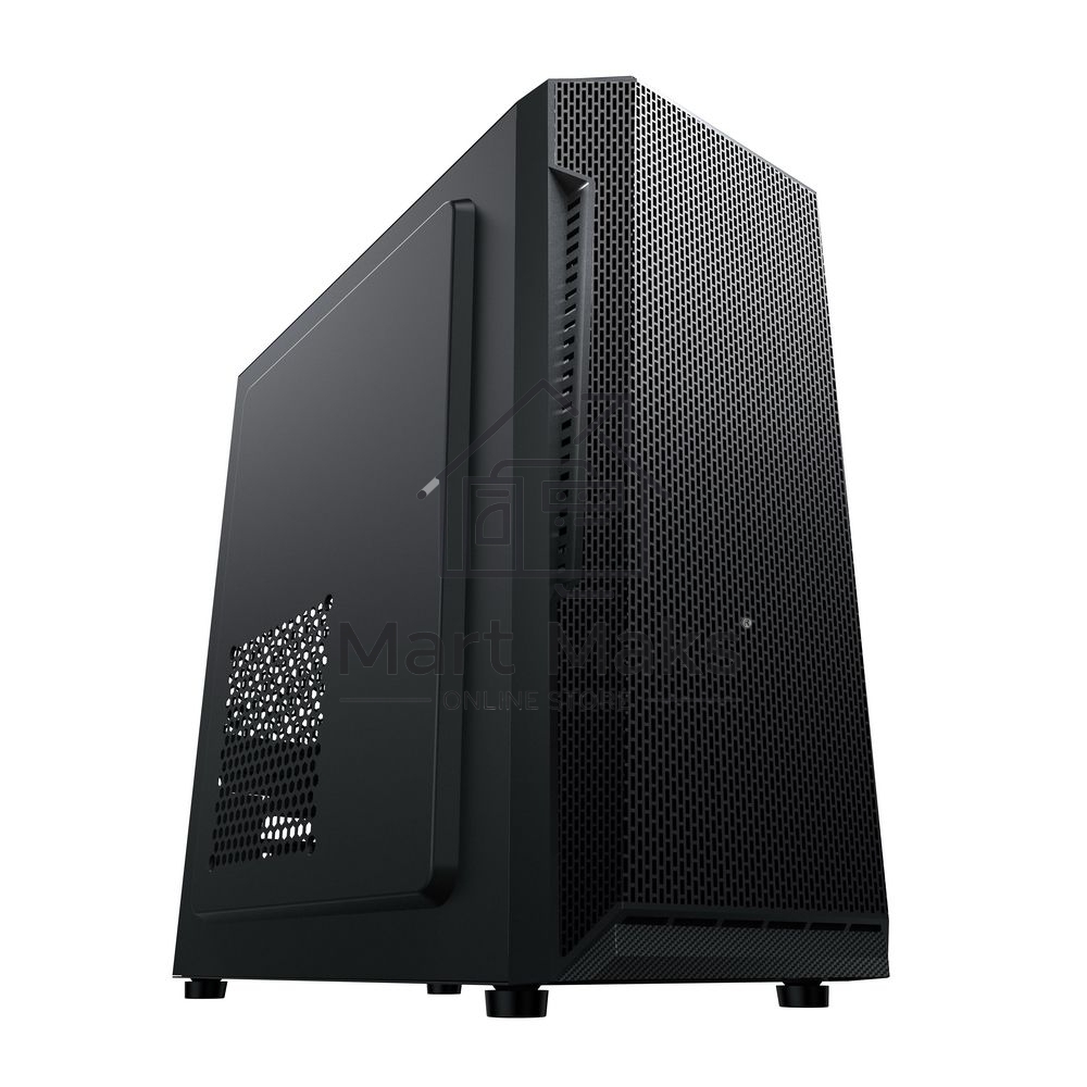 Компьютерный корпус ACD Coffre 104M mATX, черный, CPU 140mm, VGA 245mm, PSU 285mm, 2x3.5INT, 1x2.5INT, 2xUSB 2.0, 1xUSB 3.0, HD Audio, w/o FAN, w/o PSU