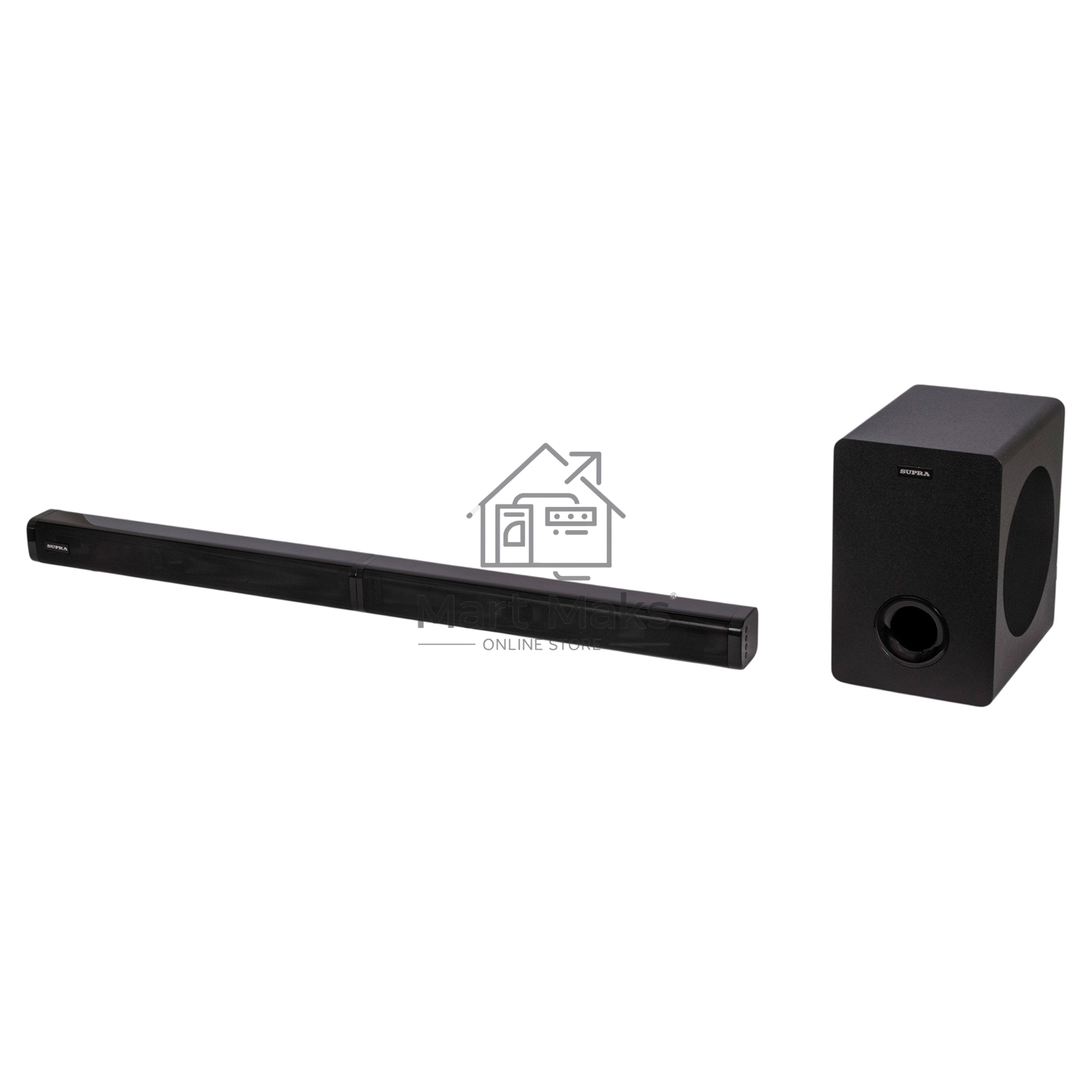 Саундбар Supra SSB-212 2.1 200Вт+400Вт черный