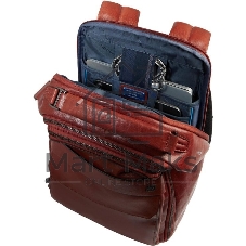 Рюкзак мужской Piquadro Solm CA7022S141/CU табачный кожа