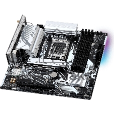 Материнская плата ASRock B760M Pro RS WiFi, LGA 1700, Intel B760, 4xDDR5, 4xSATA, 3xM.2, 1xPCIe 5.0 x16, 1xPCIe 3.0 x16, 1xHDMI, 1xDP, 1x2.5Gb LAN, Wi-Fi 6E, Bluetooth 5.3, 1xUSB-C 5Gbps, 3xUSB-A 5Gbps, 2xUSB-A 2.0, 3x3.5 мм, 7.1, mATX
