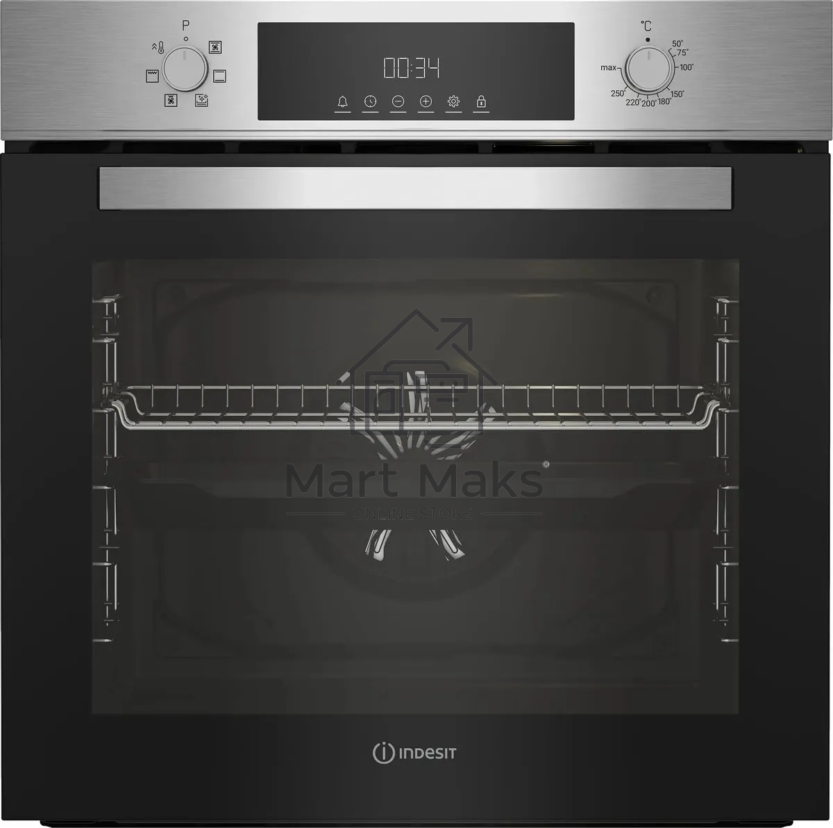 Духовой шкаф электрический Indesit IFE 3644 J IX нержавеющая сталь