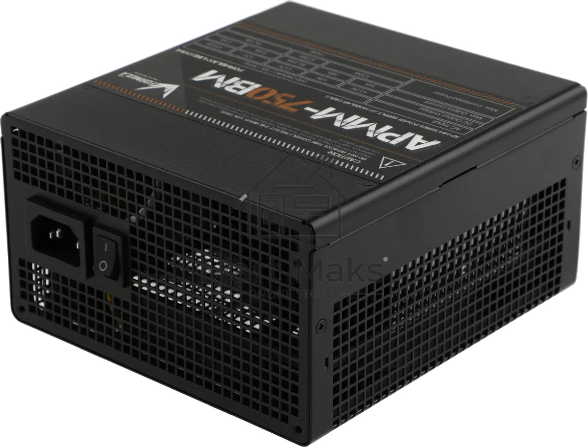 Блок питания Aerocool / Formula ATX 750W APMM-750BM 80+ bronze (20+4pin) APFC 140mm fan 6xSATA Cab Manag RTL