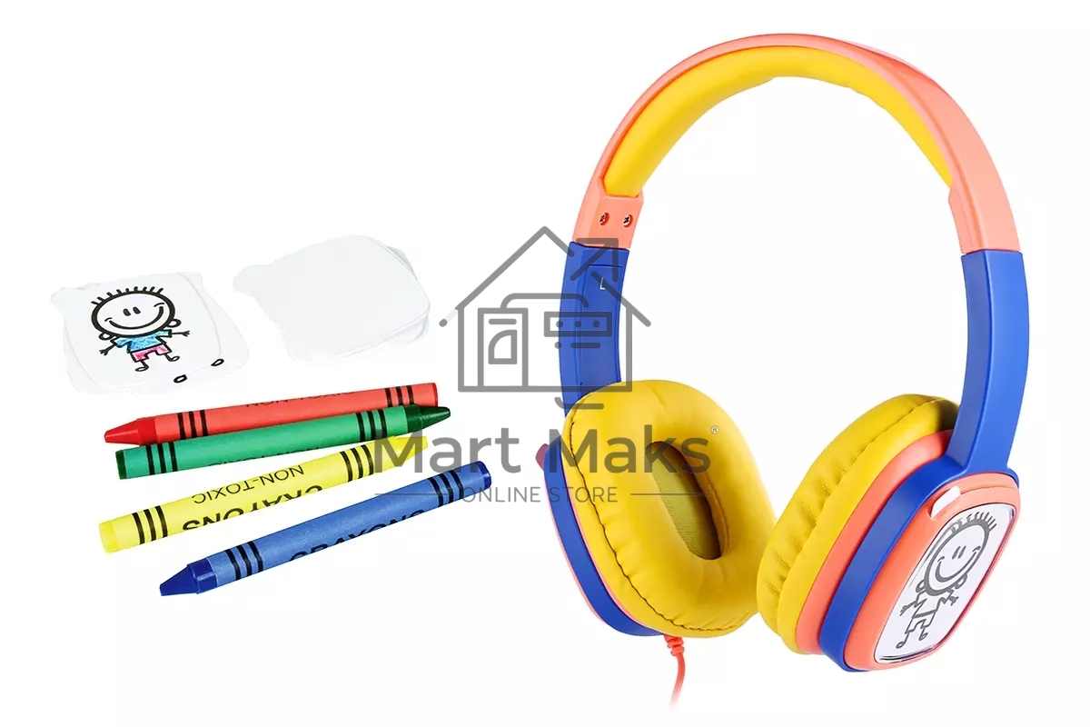 Наушники Harper KIDS HN-302 Orange-Blue