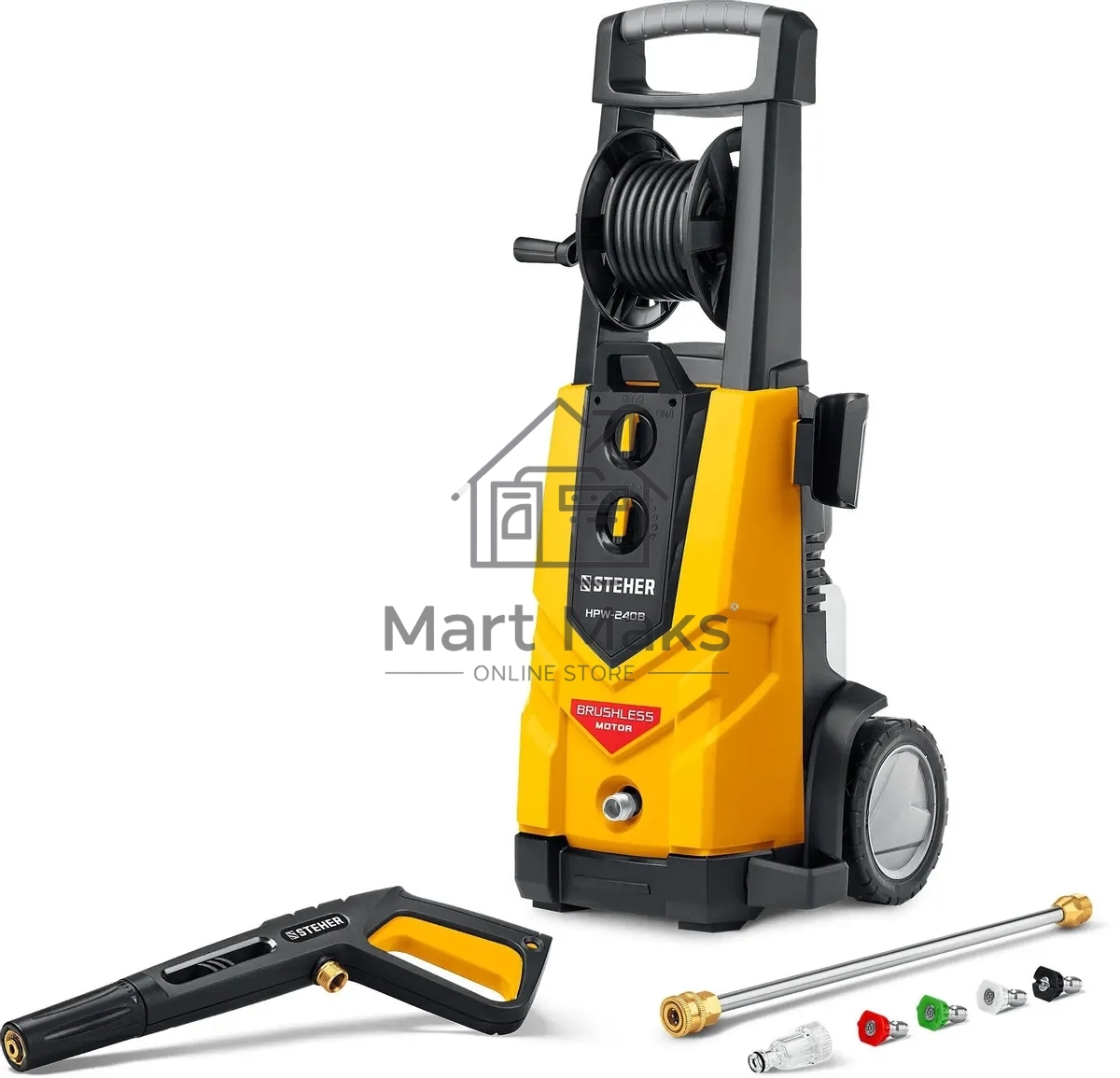 Мойка высокого давления STEHER 240 Атм, 3300 Вт