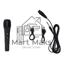 Минисистема Hyundai H-MC180 черный 80Вт/FM/USB/BT/SD/MMC