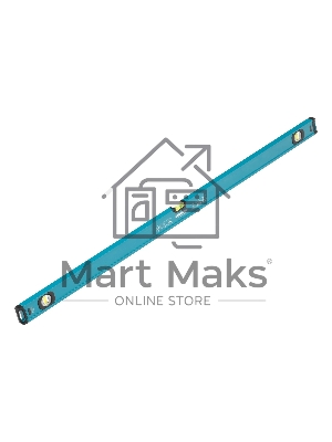 Уровень Gross 33654 алюминиевый, магнит., фрезерованный, 3 глазка, 0,5 мм/м, 1200 мм