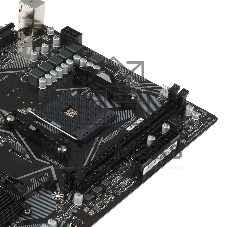 Материнская плата GIGABYTE A520M S2HP, AM4, AMD A520, 2xDDR4, 4xSATA, 1xM.2, 1xPCIe 3.0 x16, DisplayPort, HDMI, D-Sub, 1x1Gb LAN, 3x3.5 мм, 7.1, microATX