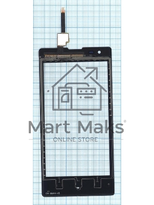 Сенсорное стекло (тачскрин) для Xiaomi Red Rice 1s, черное