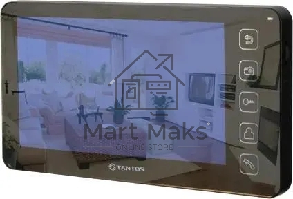 Видеодомофон Tantos Prime SD Mirror черный