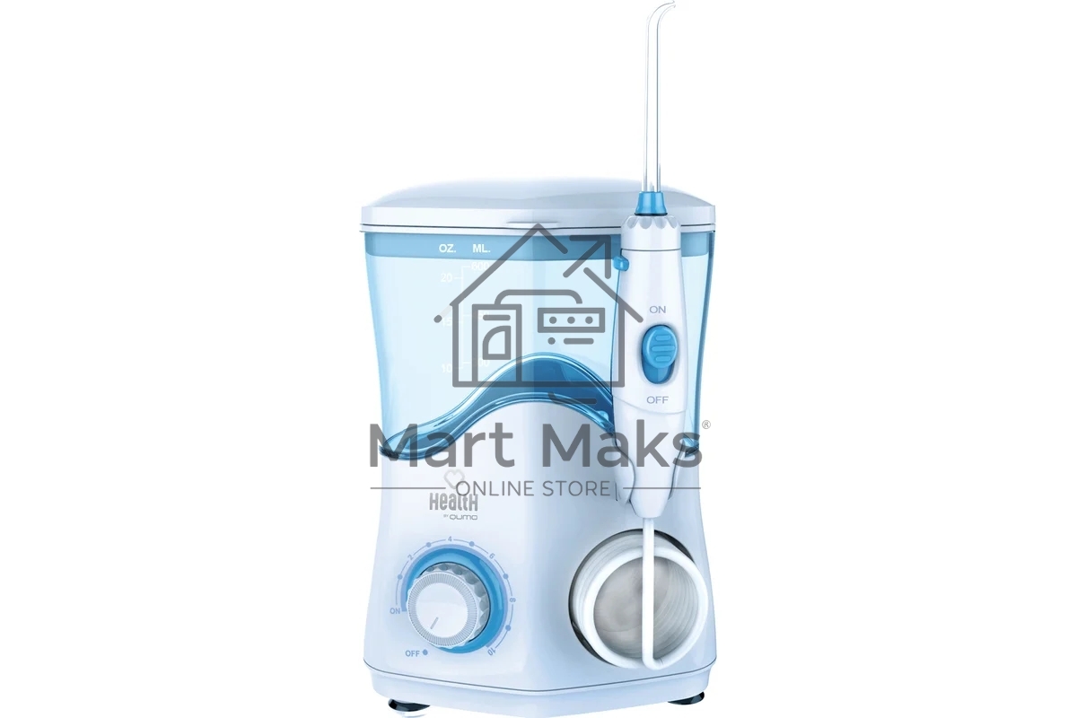 Стационарный ирригатор полости рта Qumo Health Home Station HS (QHI-5), белый 18 Вт. 100-240 В, 50/60 Гц