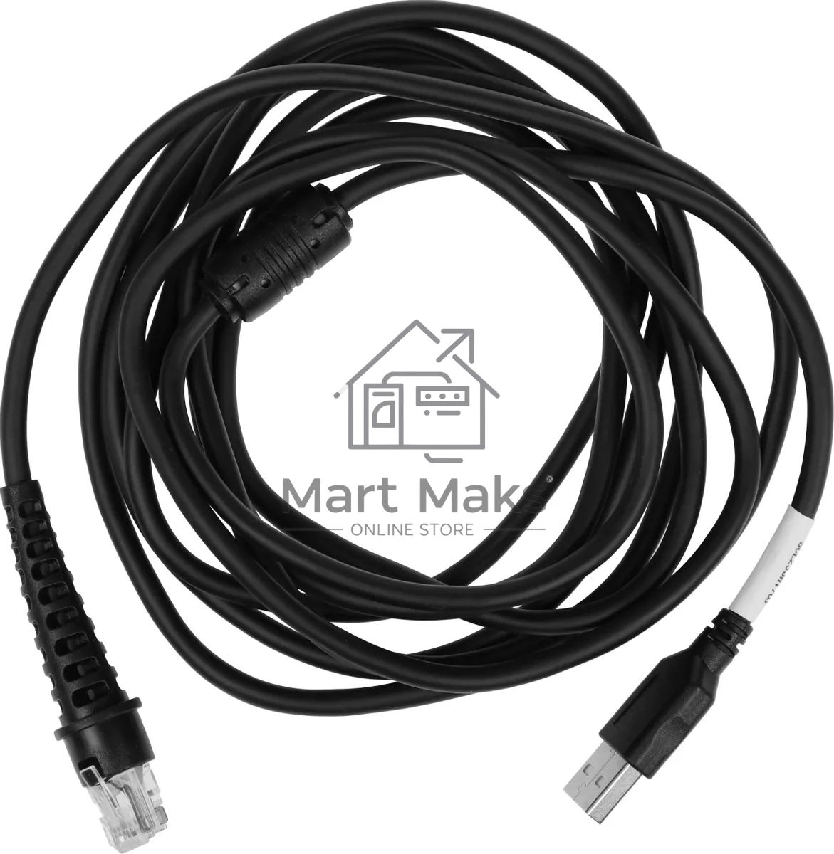 Сканер штрих-кода ручной Mertech 2210 P2D 1D/2D, имидж, проводной, 100 скан/сек, USB-HID; USB-COM - эмуляция, черный