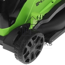Газонокосилка аккумуляторная GreenWorks GD24LM33k2, 24 В, 2 Ач