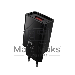Зарядное устройство MORE CHOICE (4620202555700) NC07m СЗУ 1USB 2.0A для micro, черный