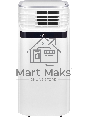 Кондиционер мобильный Electrolux EACM-22 JK/N3 22000 BTU, 70 м², 55 дБ, охлаждение, обогрев, осушение, белый