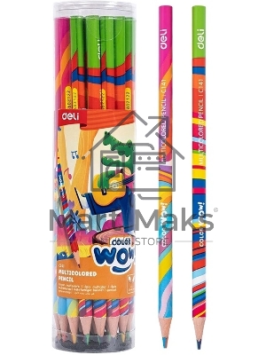 Карандаши цв. Deli EC141 Colorwow 3мм кругл. туба (28шт) 28 карандашей Карандаши цв. Deli EC141 Colorwow 3мм кругл. туба (28шт) 28 карандашей