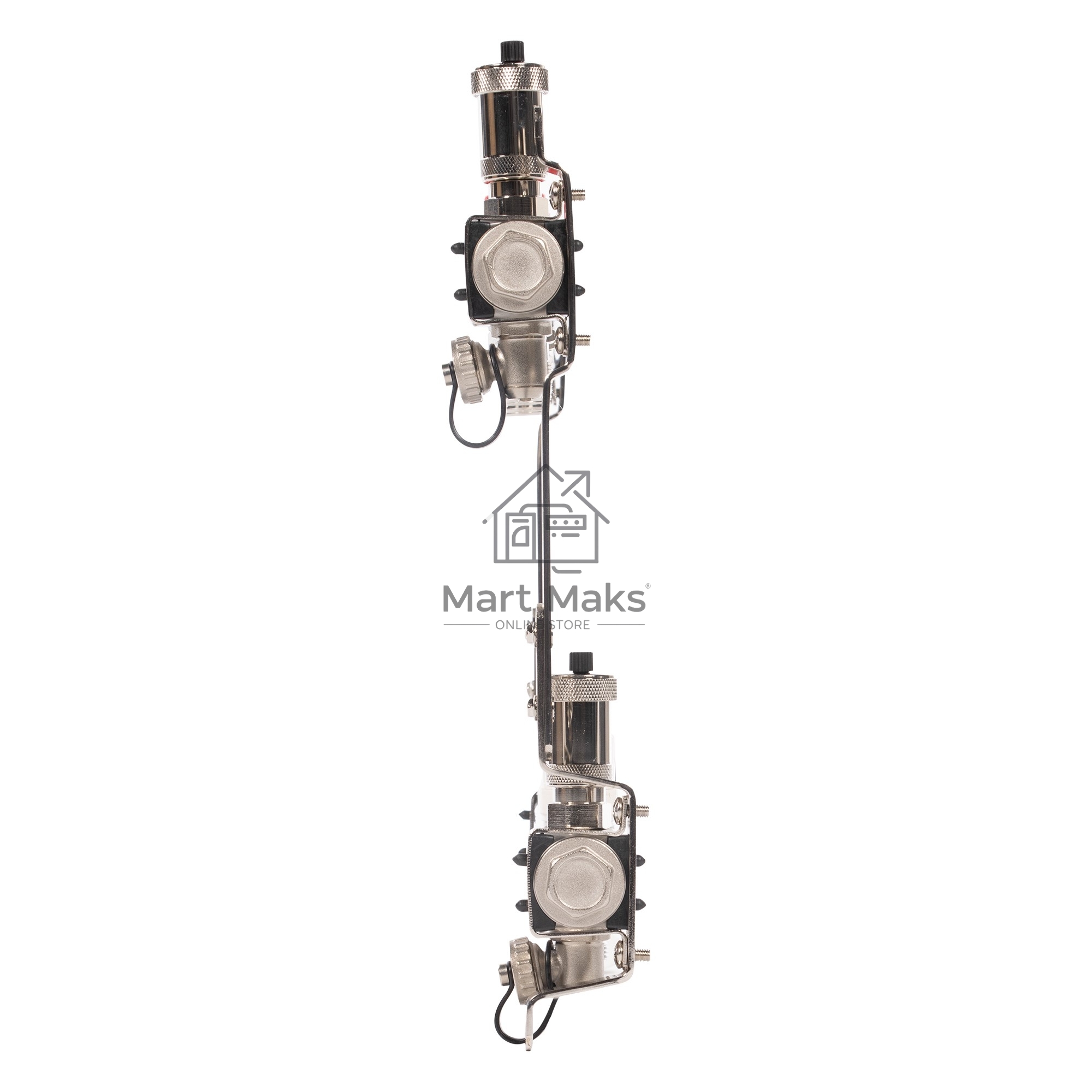 Коллектор Royal Thermo нерж. в сборе с расходомерами 1