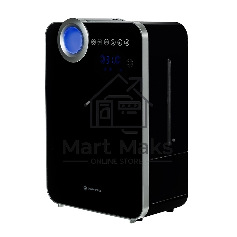 Увлажнитель воздуха Dantex D-H50UCF черный/серебристый, 130 Вт, 5 л, ультразвуковой, ионизация