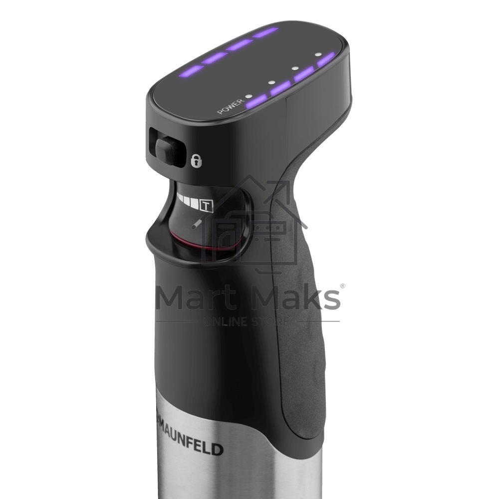 Блендер погружной Maunfeld MF-123SB PRO черный, 1000 Вт