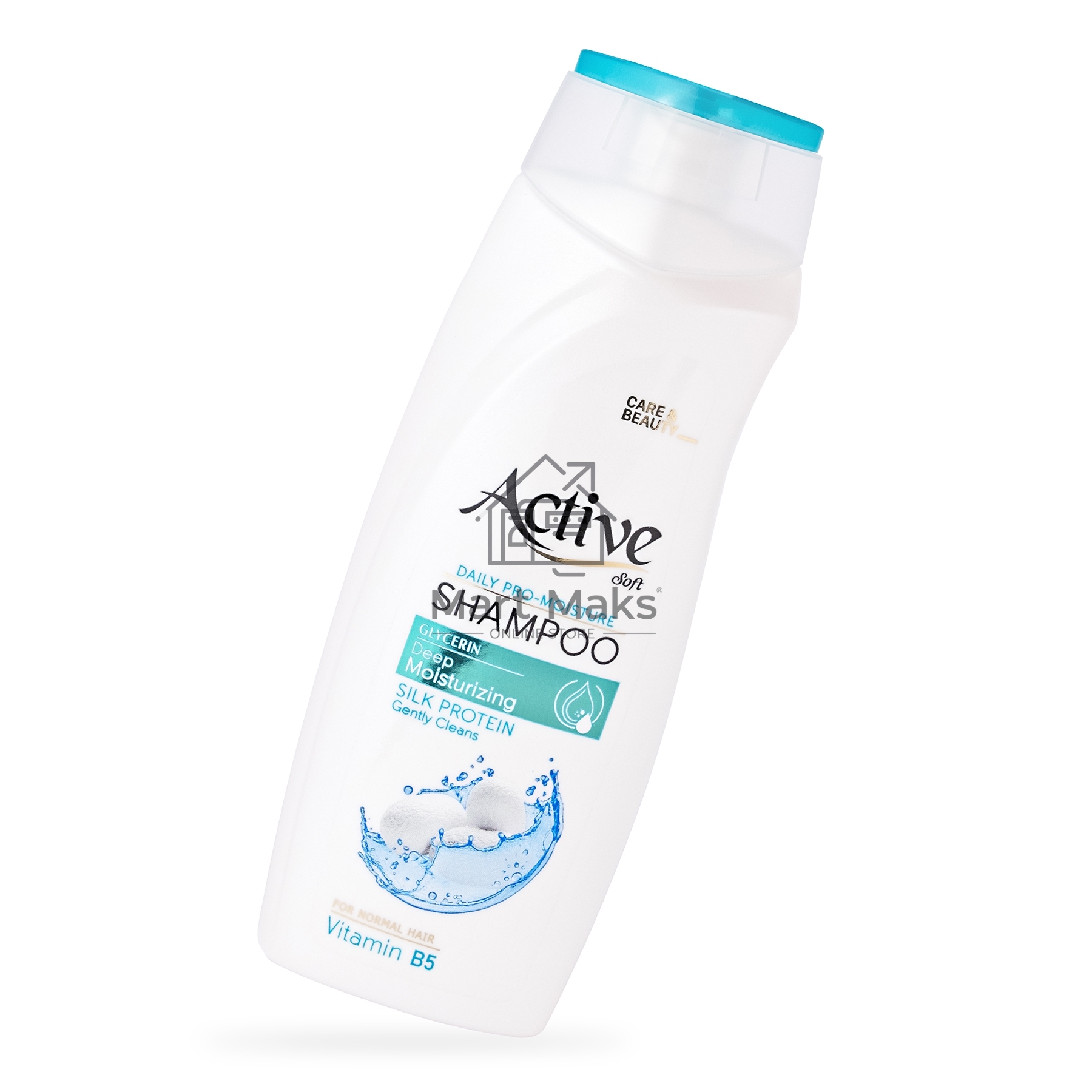 Шампунь увлажняющий Active CARE & BEAUTY. С протеинами шелка и витамином B5, 350 мл (512102051)