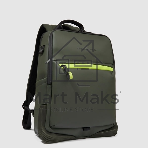Рюкзак мужской Piquadro Corner 2.0 CA6464C2OW/VE темно-зеленый полиуретан/полиэстер