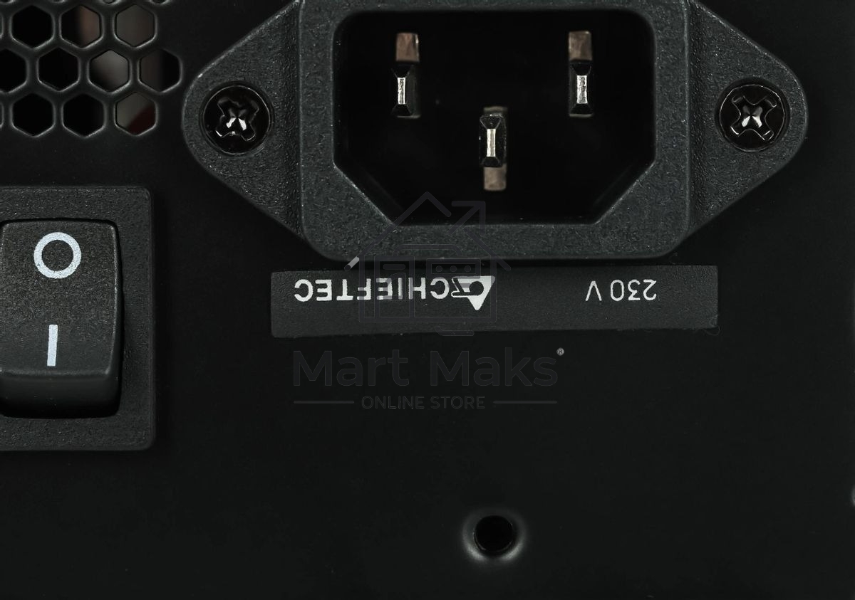 Блок питания Chieftec RTL GPS-600A8, 600Вт, 80 PLUS, 120мм, черный