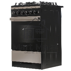 Плита газовая Gefest 5500-02 0069 серебристый/черный, конфорок 4 шт, духовка 52 л, 50 см x 85 см x 58.5 см