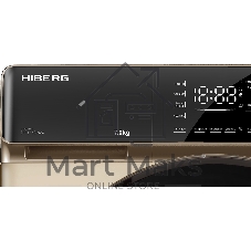 Стиральная машина HIBERG i-DDQ9 - 712 G золотистый, загр. фронтальная макс.: 7 кг 1200 об/мин класс: А+++