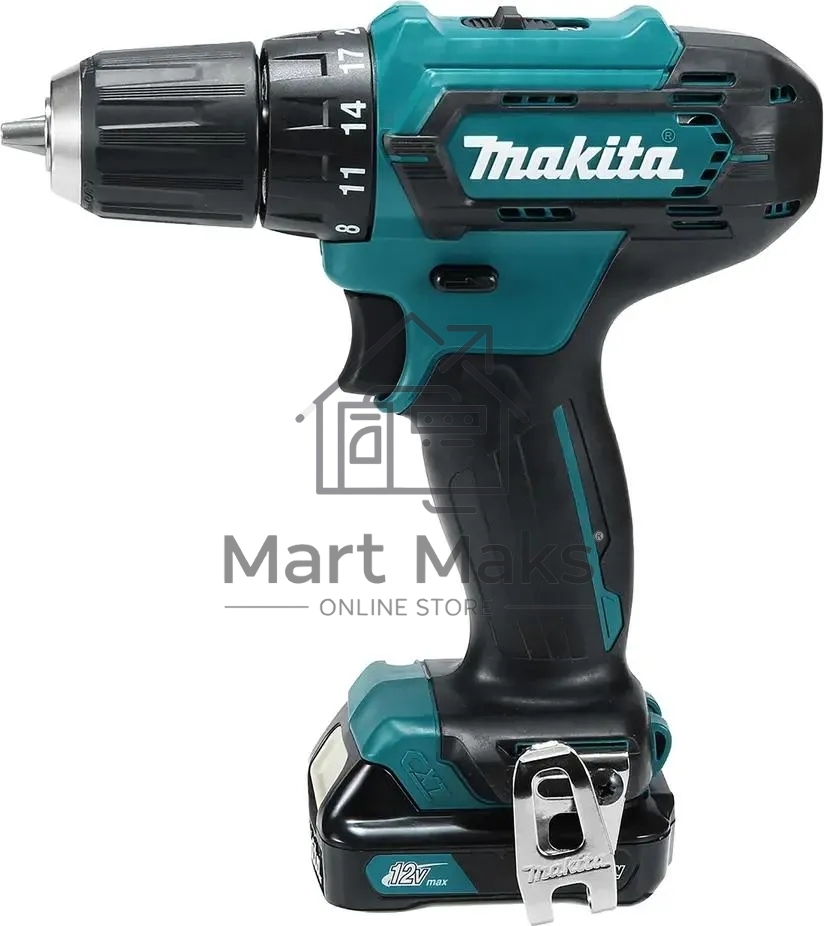 Дрель-шуруповерт Makita DF333DSAX6 Аккумуляторная, Кейс