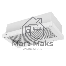 Вытяжка телескопическая Maunfeld Clyde 60 белое стекло, 60 см, 520 куб. м/ч, 56 дБ