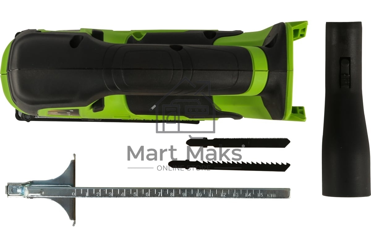 Лобзик аккумуляторный GreenWorks GD24JS, 24V, бесщеточный без АКБ и ЗУ