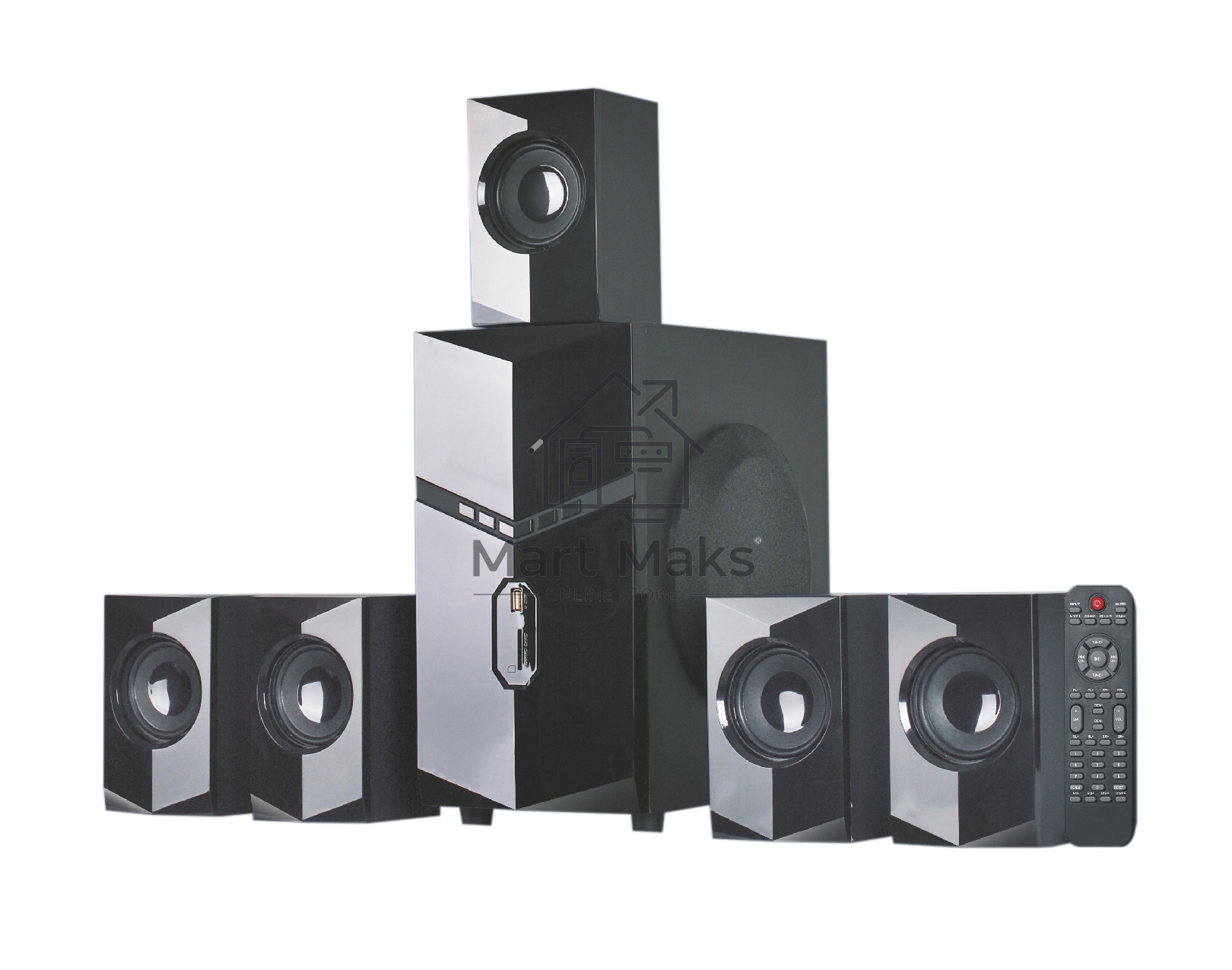 Акустическая система ELTRONIC (20-86) HOME SOUND черный