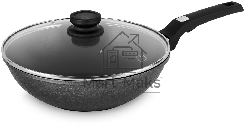 Вок с крышкой Rondell RDA-1123 28 см