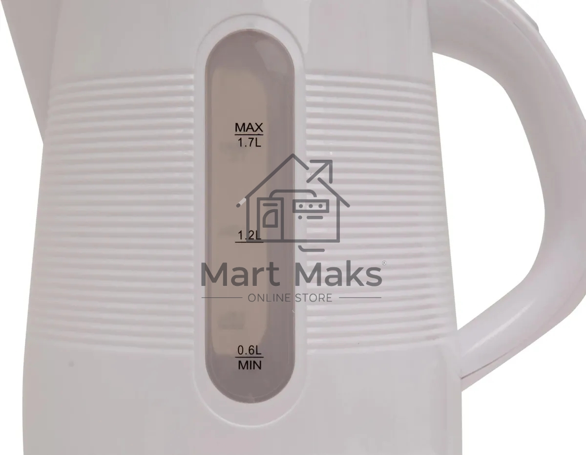 Чайник электрический Oasis making everywhere K-1PW 1,7 л, 2200 Вт, белый