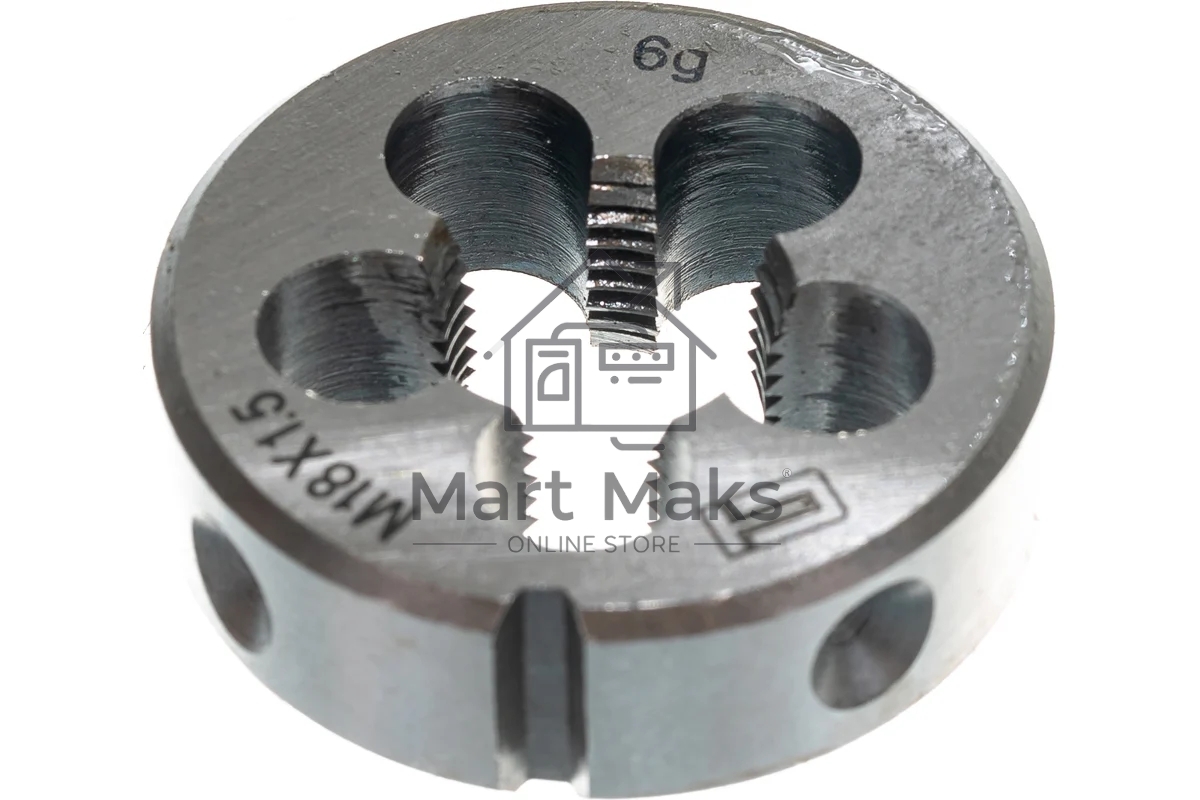 Плашка Сибртех М18x1,5 мм